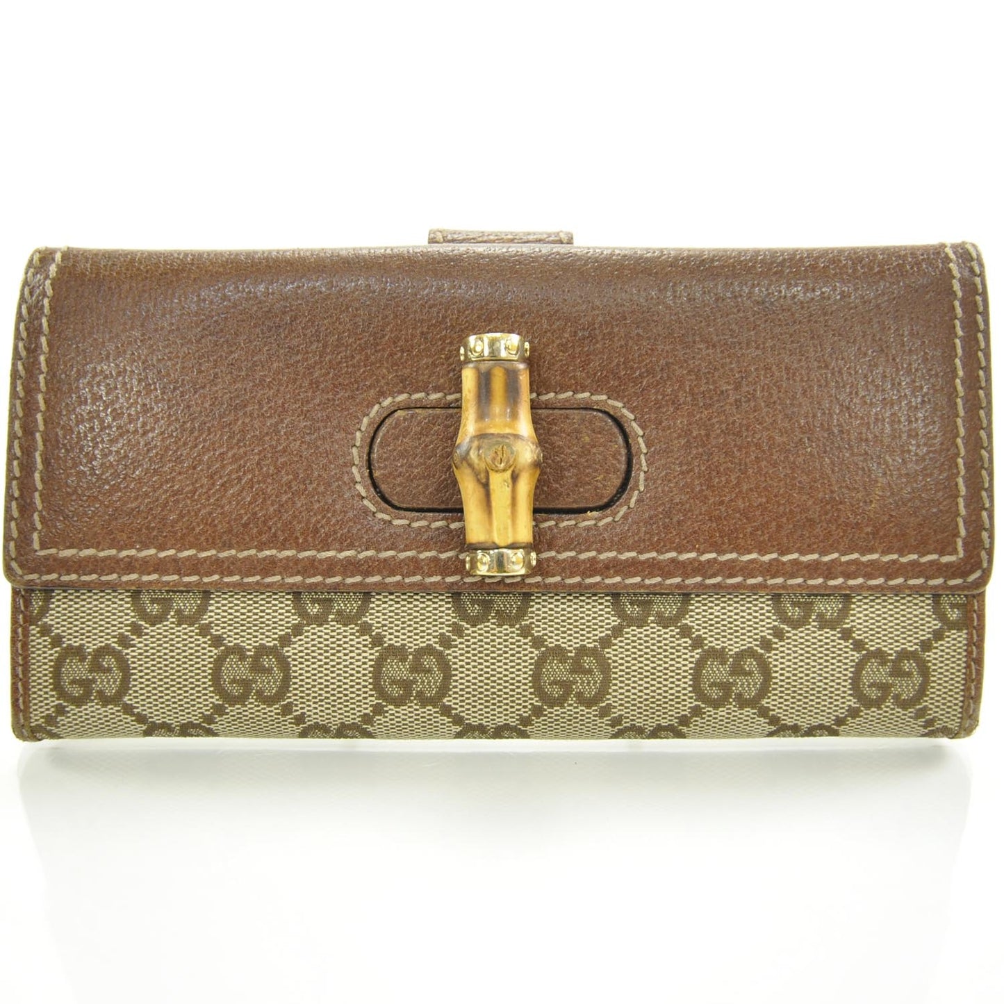 Monogram Bamboo Continental Wallet