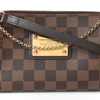 Louis Vuitton Damier Ebene Eva Clutch 7 of 9