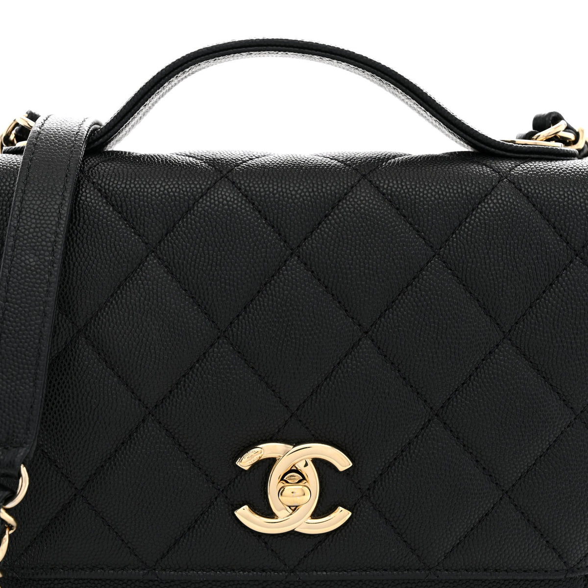 Chanel Caviar Quilted Medium Business Affinity Flap Black 8 of 11