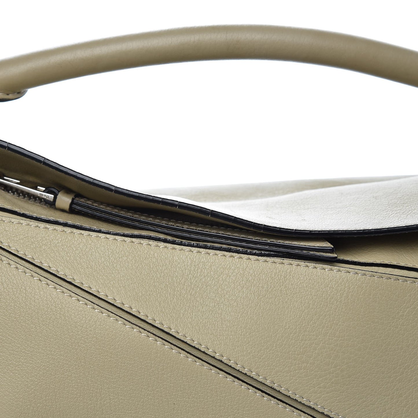 Calfskin Puzzle Bag Beige