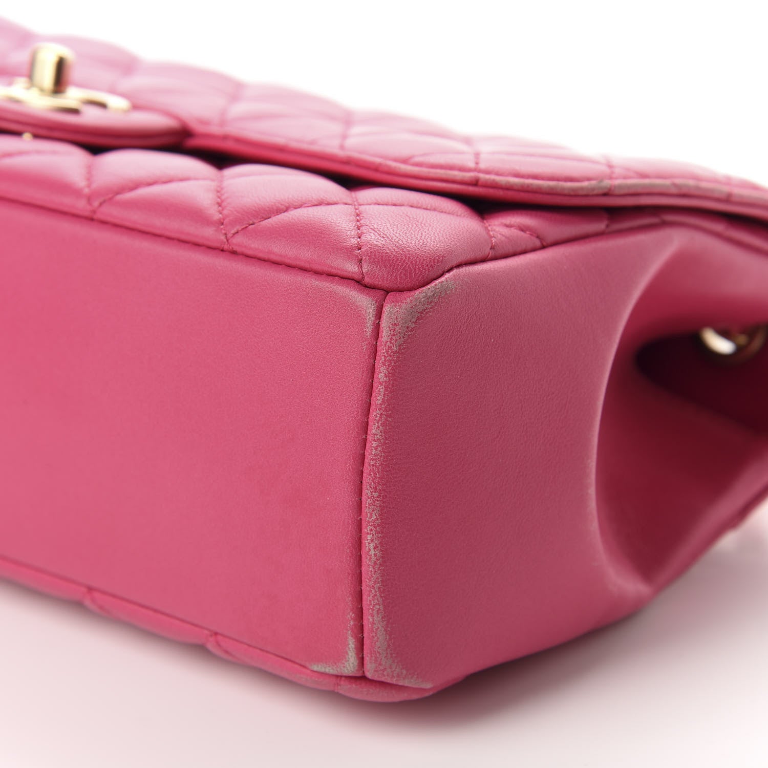 Chanel Lambskin Quilted Medium Mademoiselle Chic Flap Pink 7 of 19