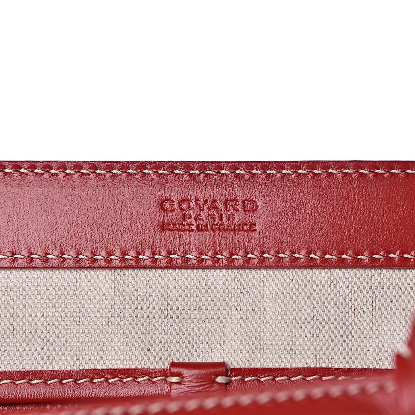 Goyardine Bellechasse PM Red