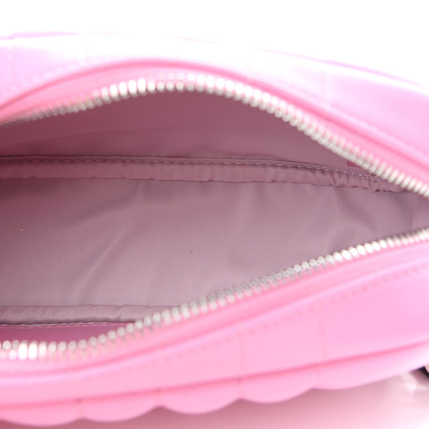Lambskin Quilted Mini Lola Camera Bag Primrose Pink