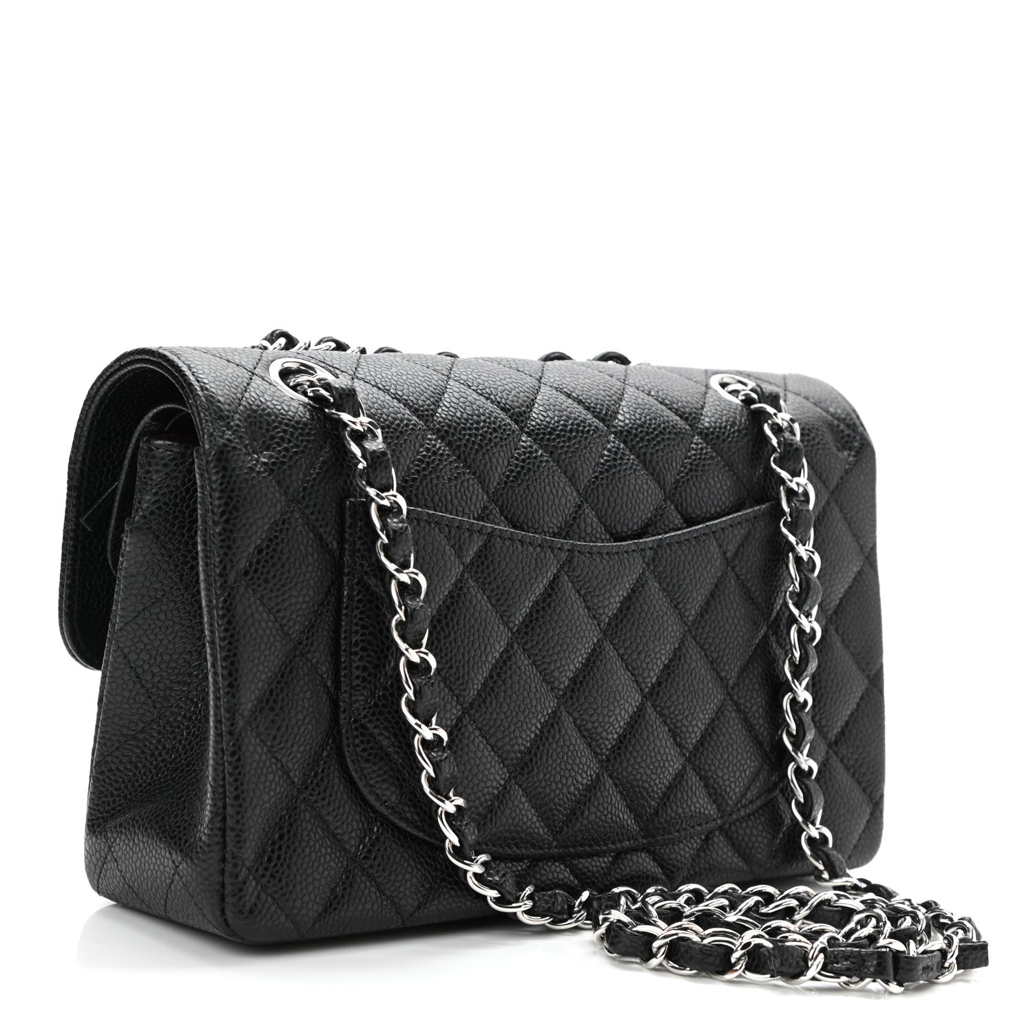 Chanel Caviar Quilted Small Double Flap Black 2 of 10