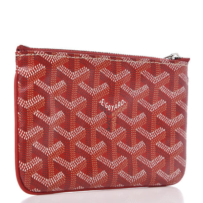 Goyard Goyardine Mini Senat Pochette Red 3 of 7
