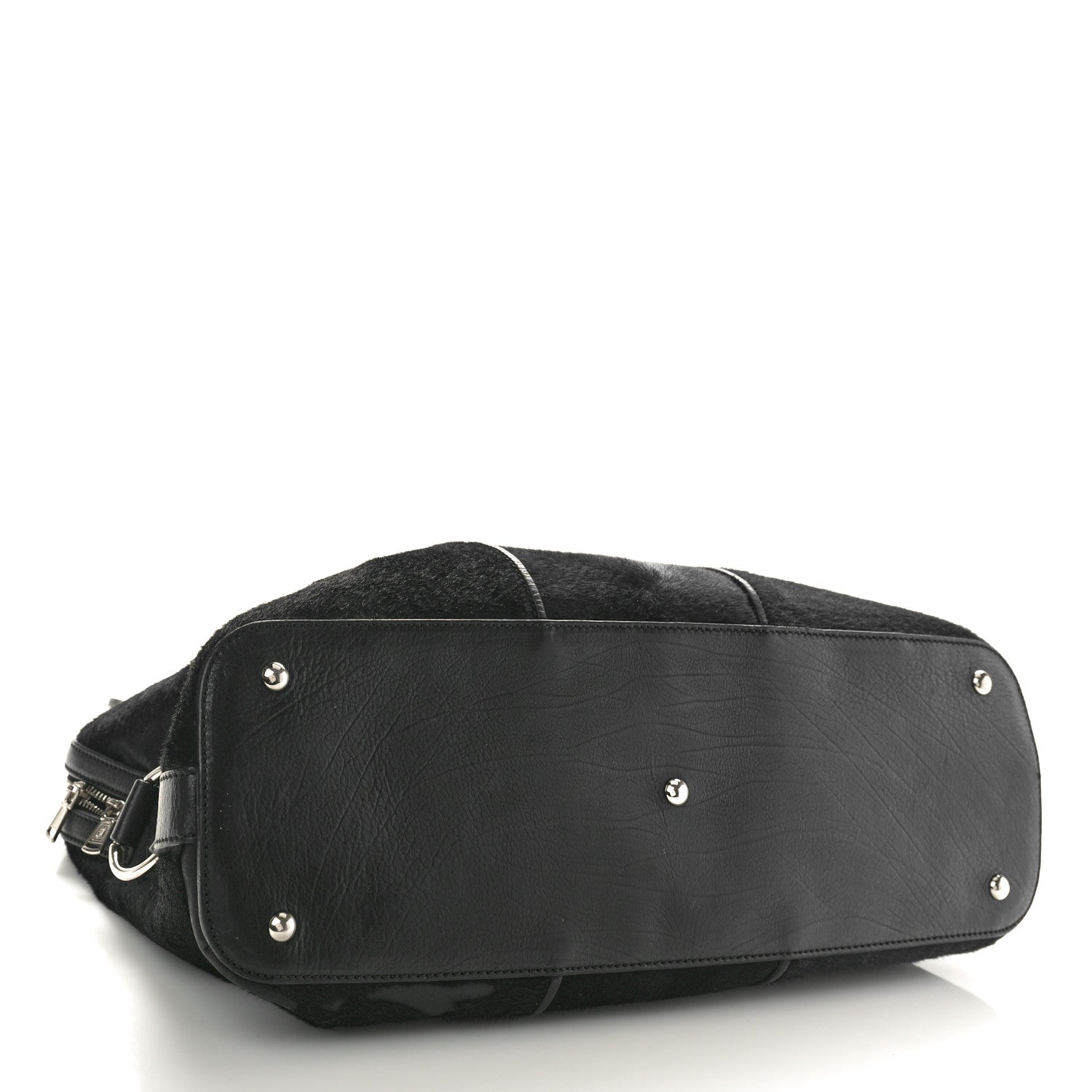Saint Laurent Calf Hair Large Muse Black 4 of 14
