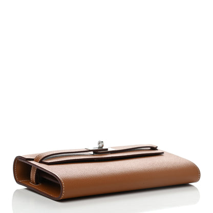 Hermes Epsom Kelly Wallet To Go Gold 3 of 5