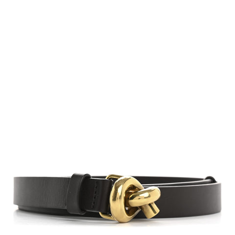 Calfskin Knot Belt 85 34 Fondant