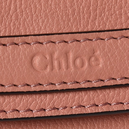 Chloe Calfskin Suede Small Nile Bracelet Bag Washed Pink 8 of 9