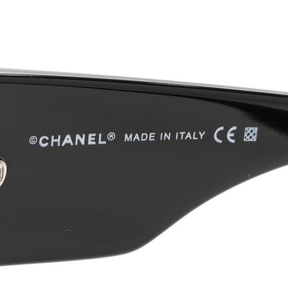Chanel Acetate Crystal CC Sunglasses 5080-B Black 5 of 9