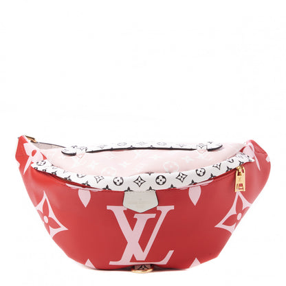 Louis Vuitton Monogram Giant Bumbag Rouge 1 of 9