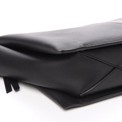 Celine Supple Natural Calfskin Tri-Fold Clutch Black 5 of 11