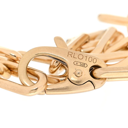 Cartier 18K Yellow Gold Santos de Cartier Link Chain Bracelet 4 of 5