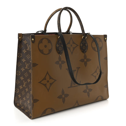 Louis Vuitton Reverse Monogram Giant Onthego GM 3 of 9