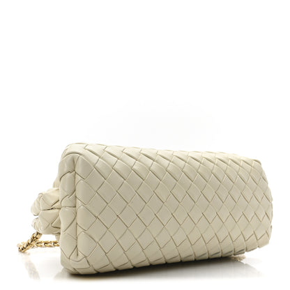 Bottega Veneta Nappa Intrecciato Teen The Lauren 1980 Clutch With Chain String 4 of 9