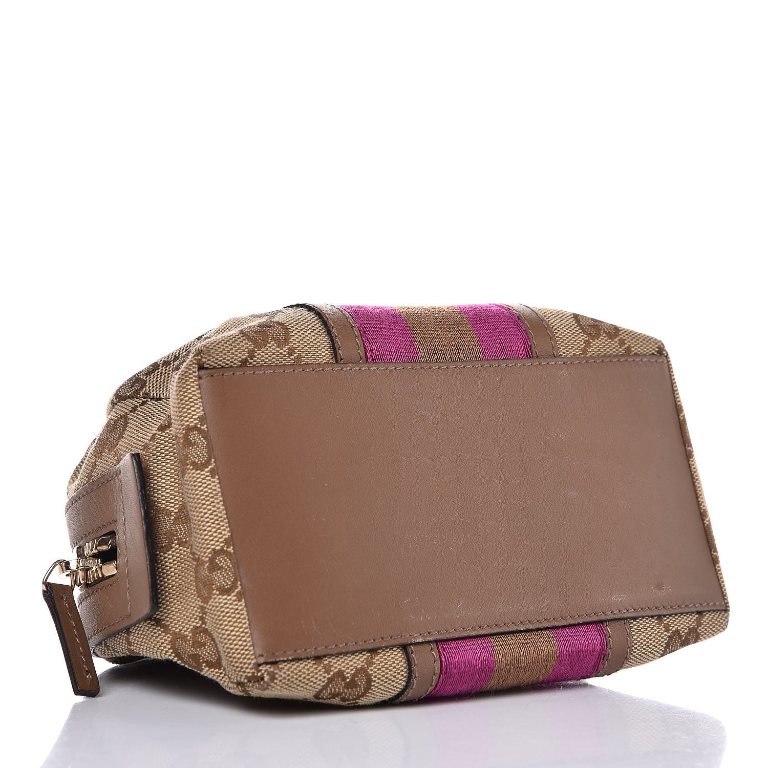 Gucci Monogram Web Small Cosmetic Case Pink 4 of 9