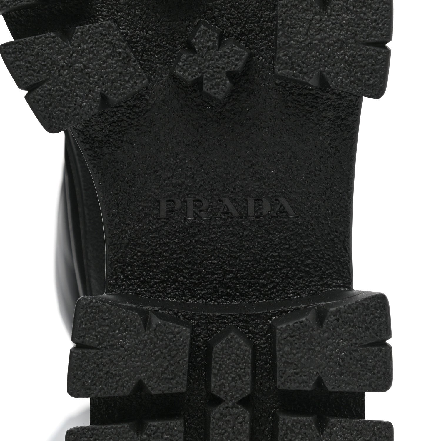 Prada Re-Nylon Gabardine Rubber Triangle Logo Padded Monolith Drawcord 55mm Snow Boots 36 Black 6 of 7