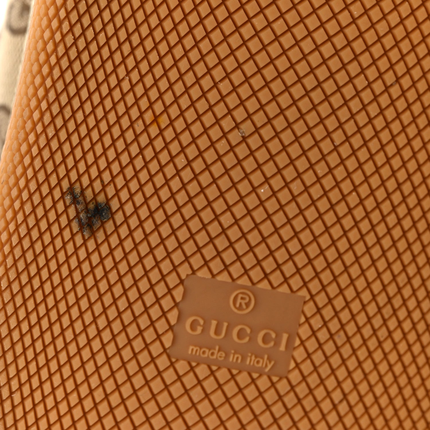 Gucci Monogram Nubuck Miro Soft Calfskin Mens Screener 50mm Sneakers 10.5 Beige Ebony New Acero Dusty Grey Mystic White 8 of 9