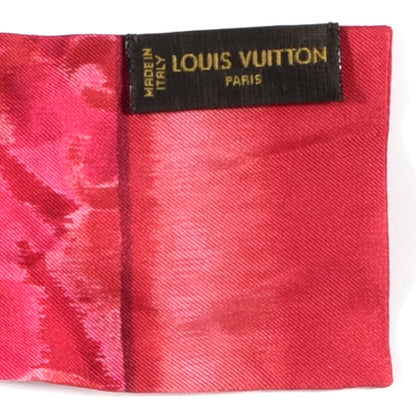 Louis Vuitton Silk Monogram Ikat Summer Bandeau Rose Indien 3 of 3