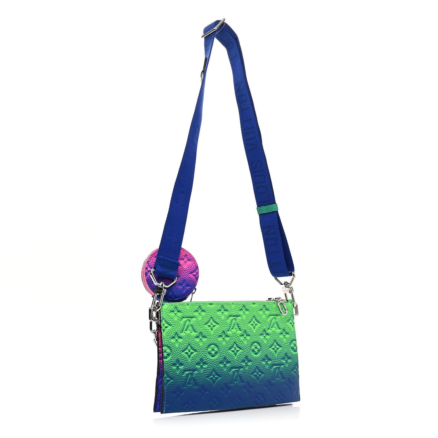 Taurillon Illusion Trio Pouch Bleu Rose