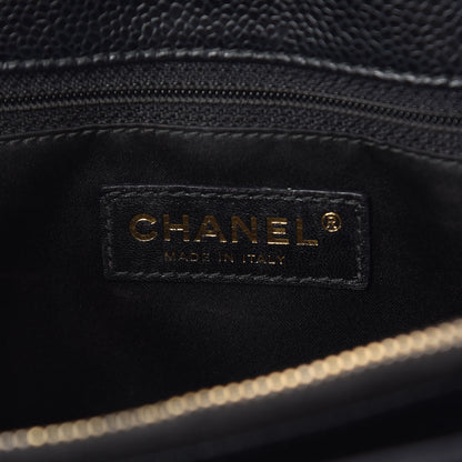 Chanel Caviar Quilted Grand Shopping Tote GST Black 6 of 16