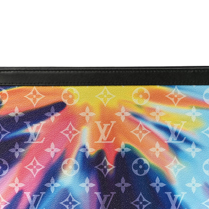 Louis Vuitton Monogram Sunset Pochette Voyage MM Multicolor 7 of 9