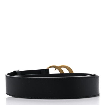 Gucci Calfskin Double G 40mm Belt 80 32 Black 2 of 6