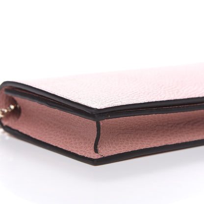 Gucci Dollar Calfskin Medium Betty Chain Wallet Soft Pink 7 of 9