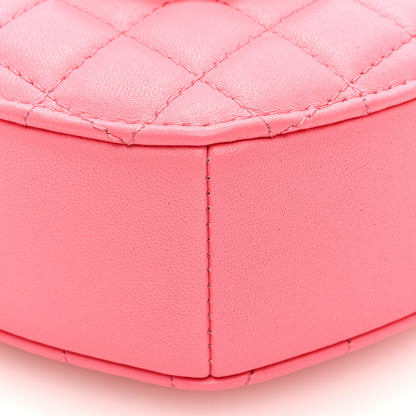 Chanel Lambskin Quilted CC In Love Heart Bag Pink 8 of 8