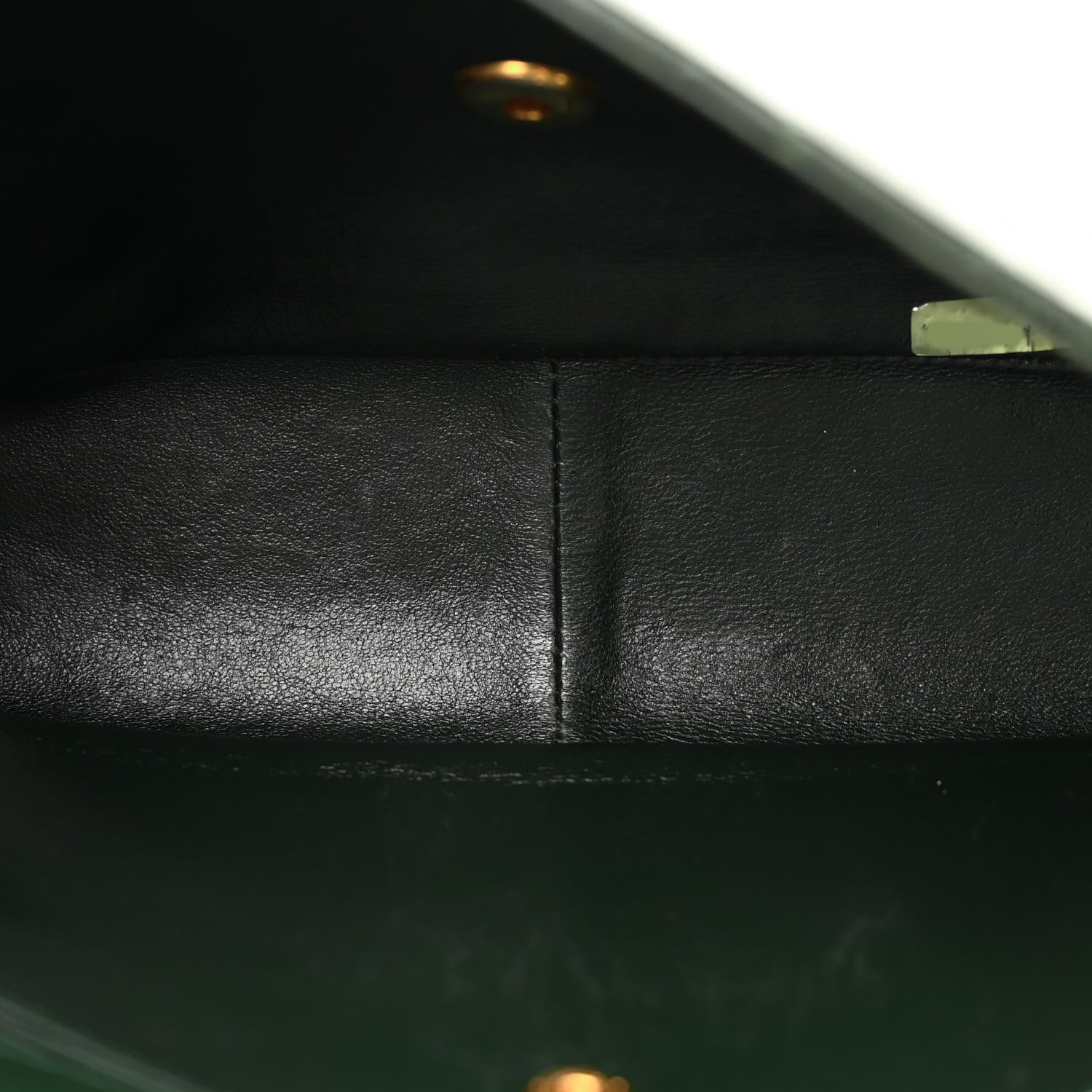 Chanel Lambskin Quilted Small Single Flap With Pouch Green 6 of 17