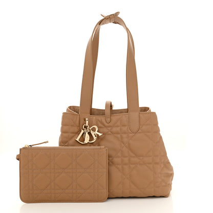 Christian Dior Calfskin Macrocannage Medium Toujours Tan 3 of 11