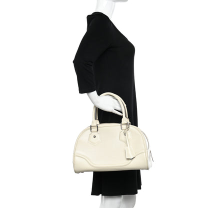 Louis Vuitton Epi Bowling Montaigne PM Ivory 2 of 12