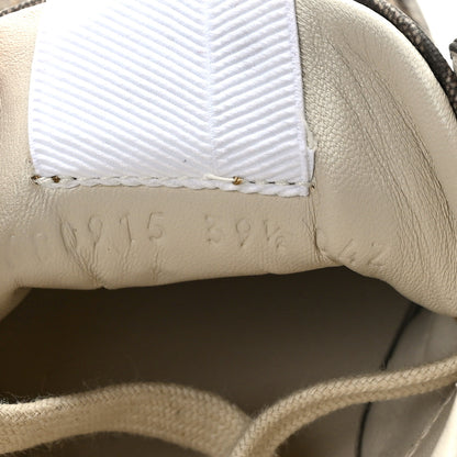 Gucci Maxi GG Supreme Monogram Gucci 100 Womens Rhyton Sneakers 39.5 Beige Ebony 8 of 8
