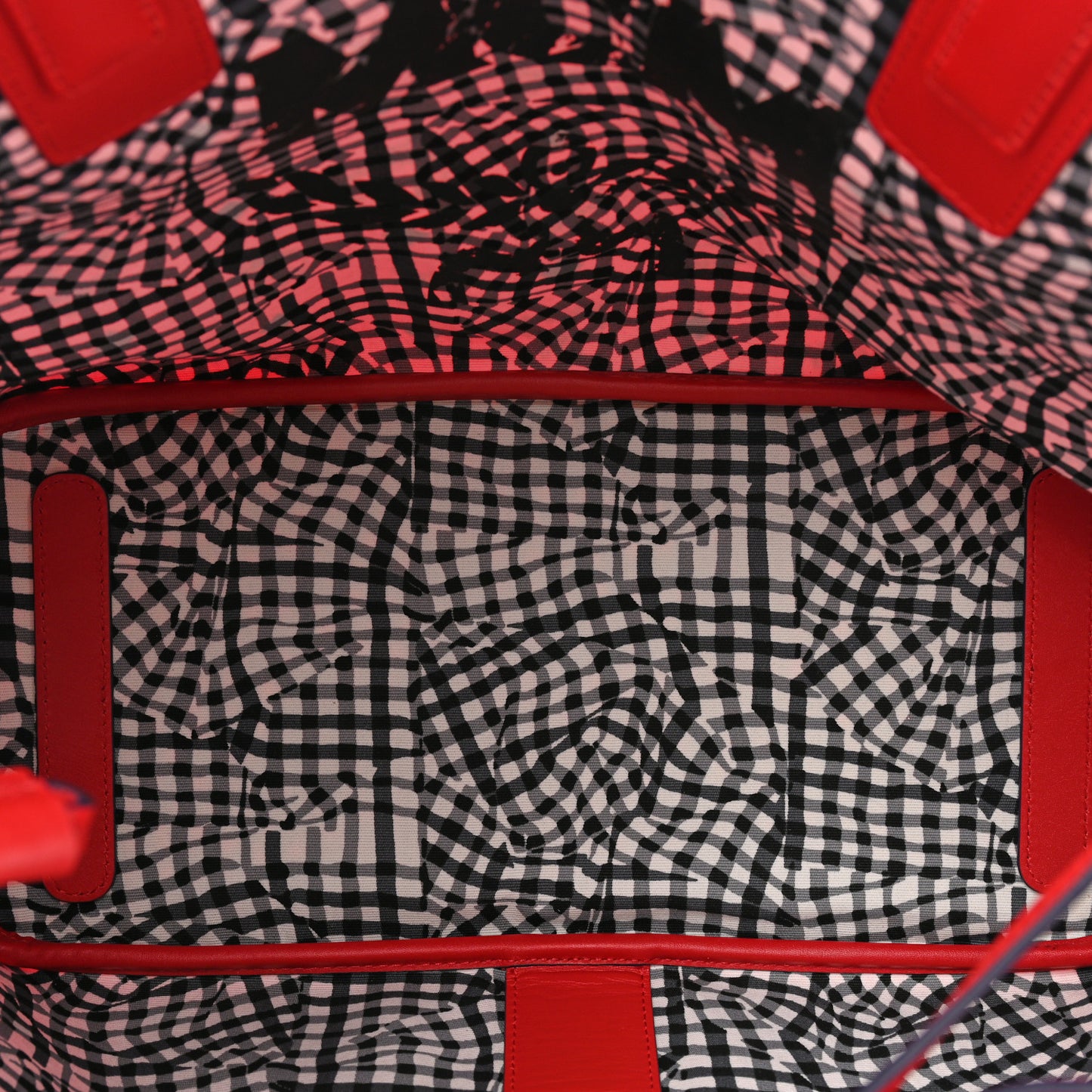 Visetos Large Liz Reversible Shopper Tote Ruby Red