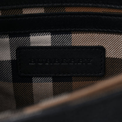 Burberry Grainy Nubuck Small Macken Crossbody Bag Black 10 of 12