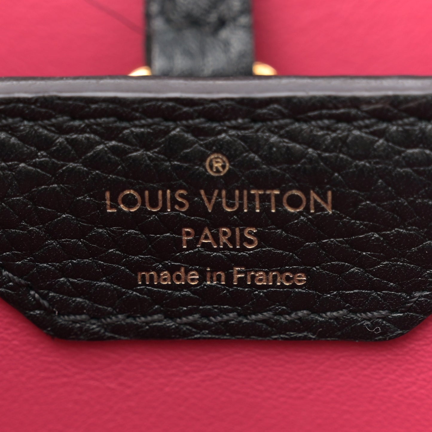 Taurillon Capucines PM Black