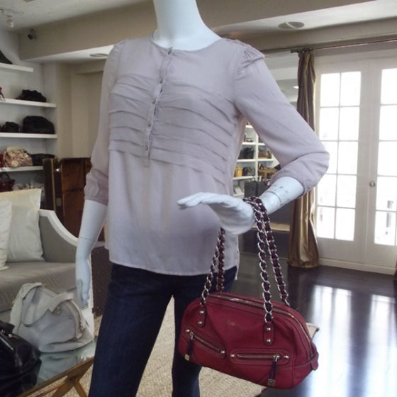 Leather Capri Signature Tote