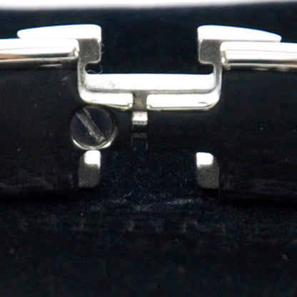 Hermes Narrow Enamel Clic Clac H Bracelet PM Orange 4 of 6