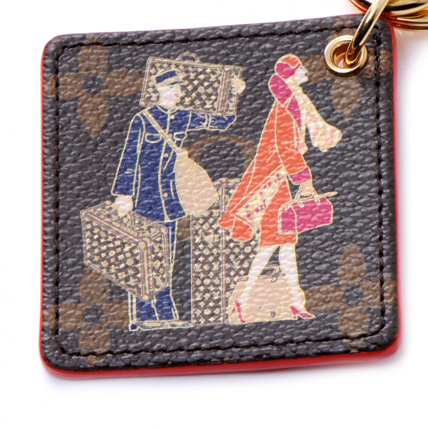 Monogram Illustre Groom Key Holder