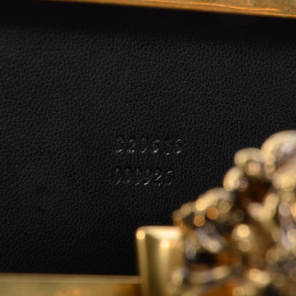Alexander McQueen Python Knuckle Box Clutch Brown 6 of 6