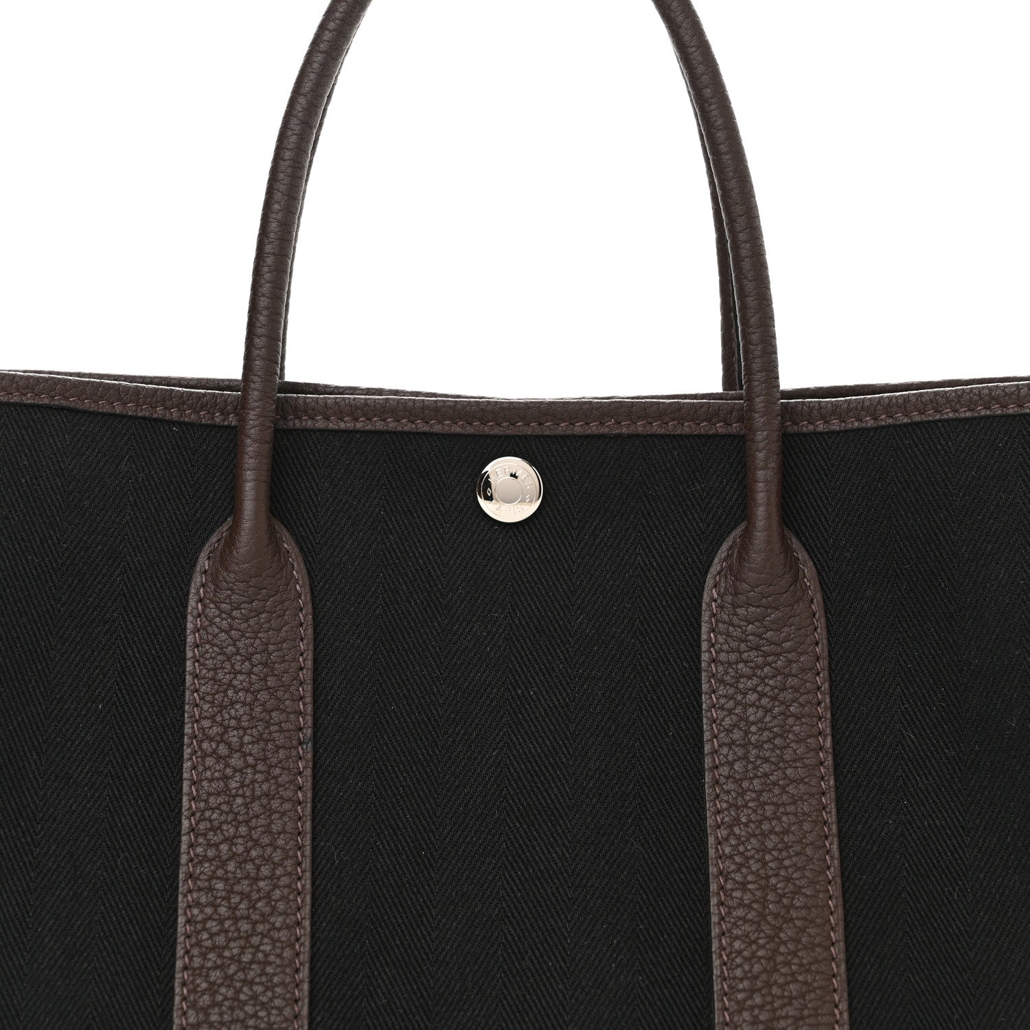 Hermes Toile Negonda Garden Party 30 TPM Black Chocolate 8 of 11