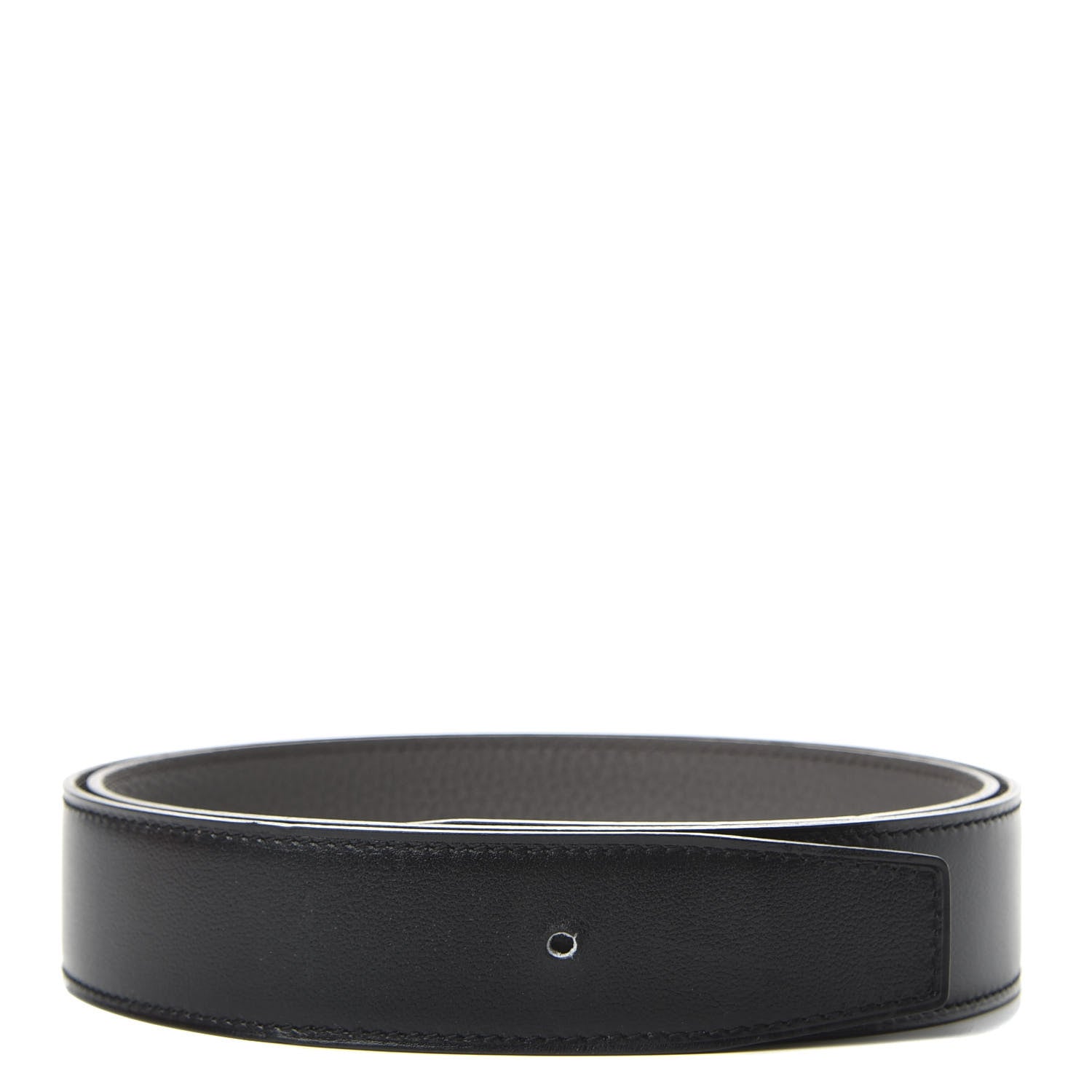 Hermes Swift Togo 32mm Belt Strap 85 Black Etain 1 of 5