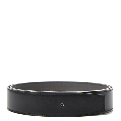 Hermes Swift Togo 32mm Belt Strap 85 Black Etain 1 of 5