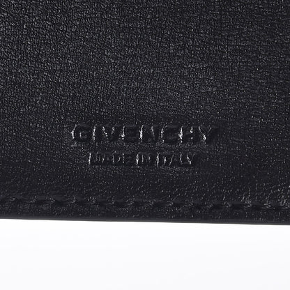 Givenchy Lambskin Prism Print Flap Card Case Black 6 of 7