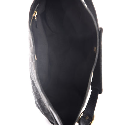 Gucci Monogram Web Hasler Hobo Black 5 of 14