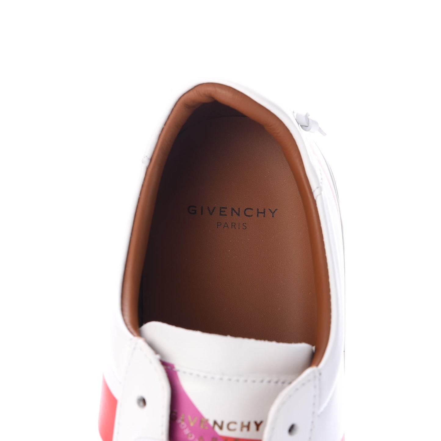 Calfskin Logo Tape Womens Urban Street Sneakers 37 White