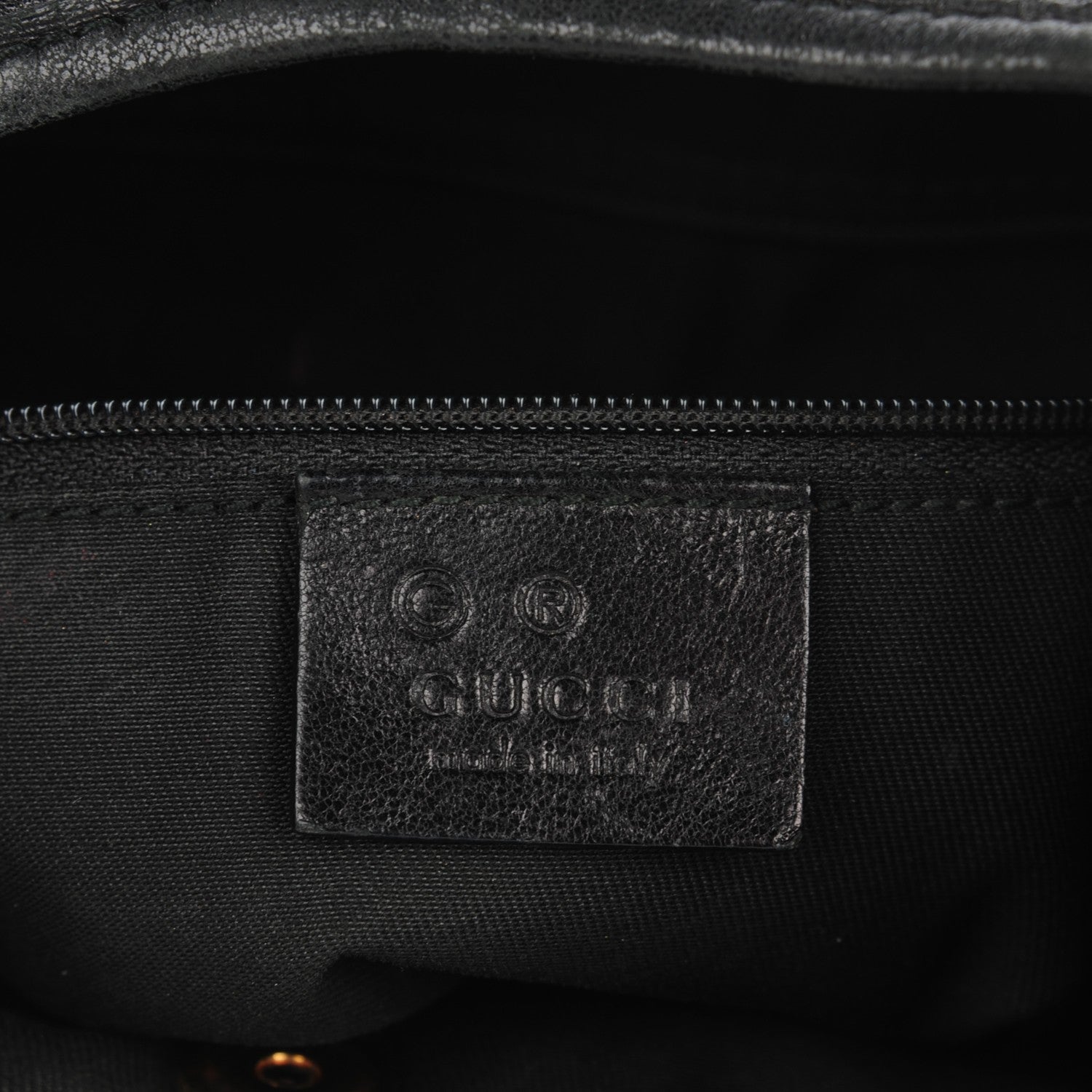 Gucci Calfskin Medium New Britt Hobo Black 6 of 7