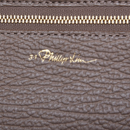 3.1 Phillip Lim 3.1 Textured Calfskin Medium Pashli Satchel Taupe 7 of 9