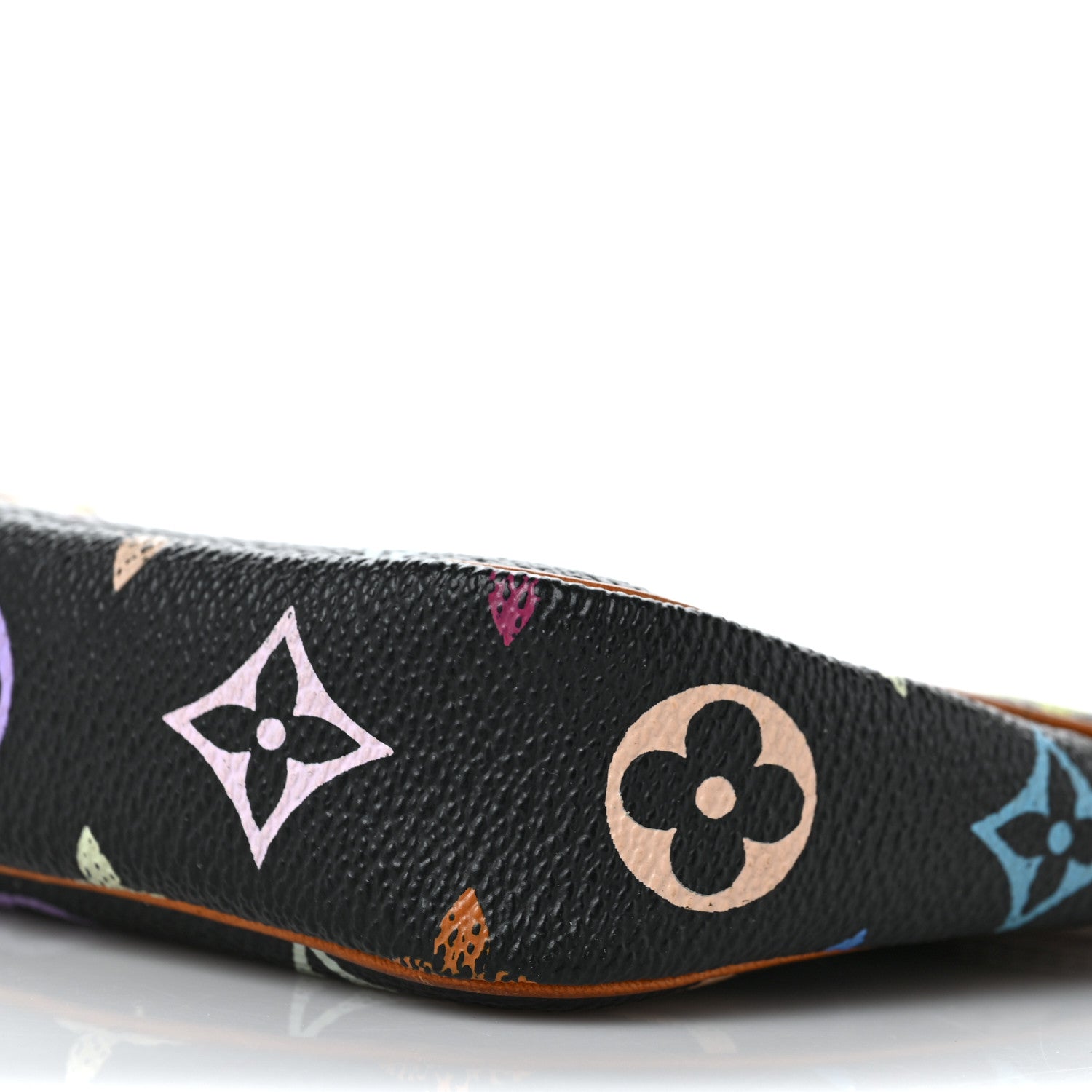 Louis Vuitton Monogram Multicolor Pochette Accessories Black 9 of 11