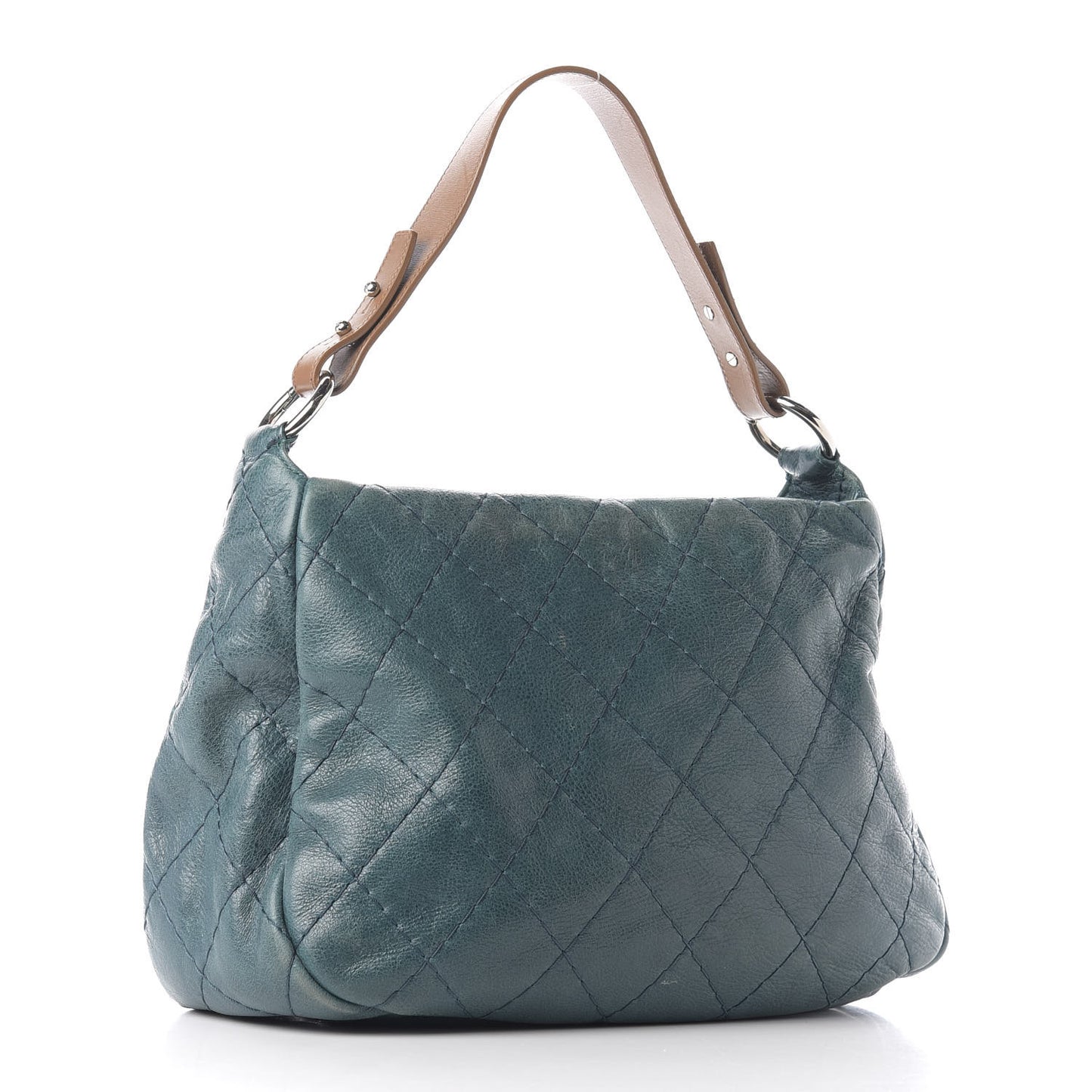 Glazed Calfskin On The Road Hobo Blue